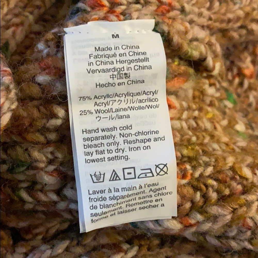 LAST M! NWT Madewell | Rayner Mock Neck Sweater - Picture 3 of 7